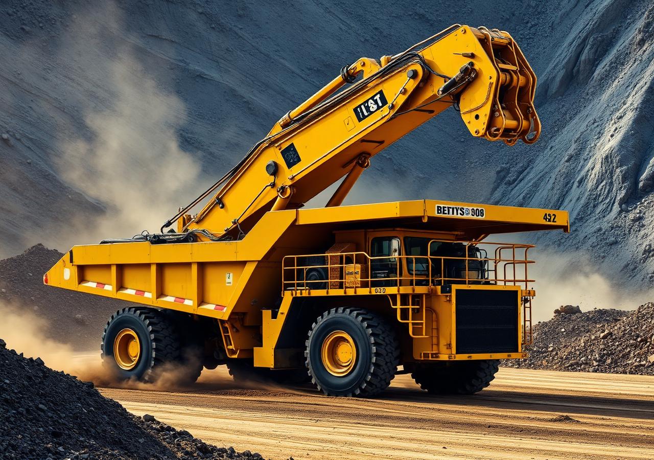 Heavy mining equipment